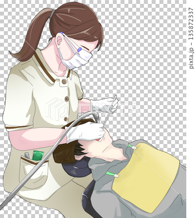 歯科衛生士 135872337