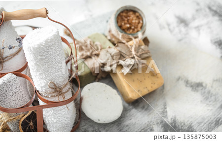 Spa composition with handmade soap Spa composition with handmade soap 135875003