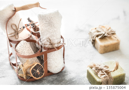 Spa composition with handmade soap Spa composition with handmade soap 135875004
