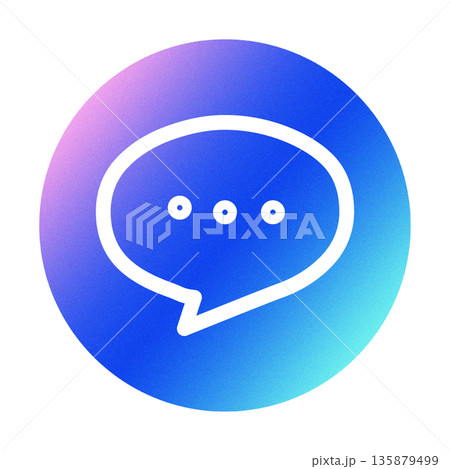 メール、お問い合わせ、連絡のアイコンイラスト メール、お問い合わせ、連絡のアイコンイラスト 135879499