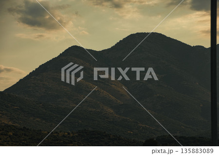 Mountain landscape near, vlore albania august 2025 Mountain landscape near, vlore albania august 2025 135883089
