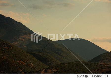 Mountain landscape near, vlore albania august 2025 Mountain landscape near, vlore albania august 2025 135883091