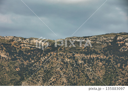 Mountain landscape near, vlore  albania  august 2025  135883097