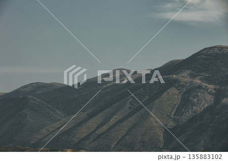 Mountain landscape near, vlore albania august 2025 Mountain landscape near, vlore albania august 2025 135883102