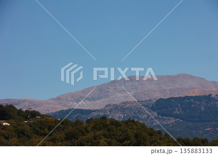 Mountain landscape near, vlore albania august 2025 Mountain landscape near, vlore albania august 2025 135883133