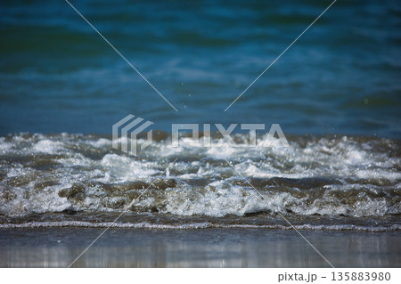 Sea waves in Vlore, Albania, August 2025 Sea waves in Vlore, Albania, August 2025 135883980