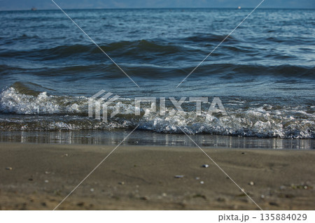 Sea waves in Vlore, Albania, August 2025 Sea waves in Vlore, Albania, August 2025 135884029