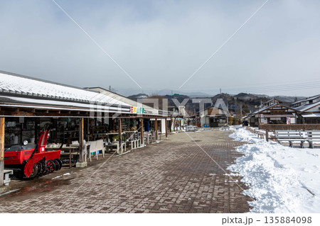 冬の道の駅たくみの里 群馬県 冬の道の駅たくみの里 群馬県 135884098