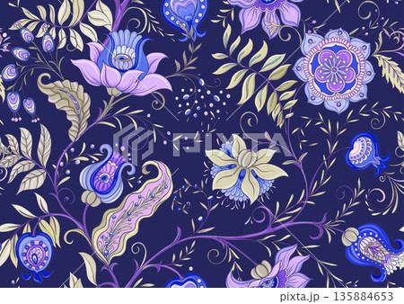 floral seamless pattern soft2 floral seamless pattern soft2 135884653