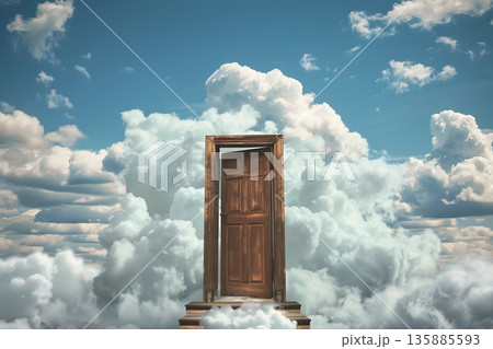 雲の中へ続く扉 雲の中へ続く扉 135885593