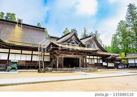高野山 金剛峯寺　本坊・大玄関 135886110