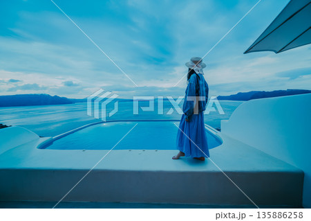 サントリーニの美しい風景 サントリーニの美しい風景 135886258