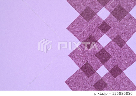 和紙アート【背景素材】 135886856