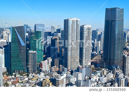 六本木ヒルズ森タワー展望台から見る風景 135888560