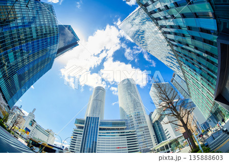 名古屋駅・魚眼撮影 135888603