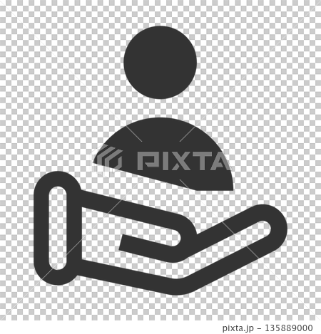 Human resources recruitment icon (simple, line drawing, monochrome) Human resources recruitment icon (simple, line drawing, monochrome) 135889000