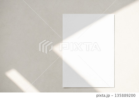 Elegant Frame Shadow Card Mockup 135889200
