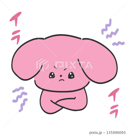 イライラしやすい子ども 135890093