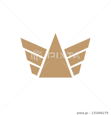 Glory wing icon vector illustration 135890279