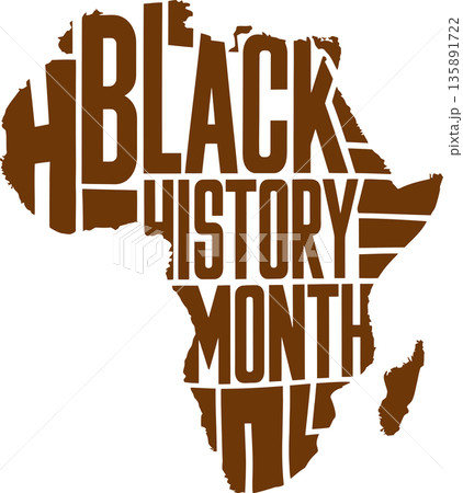 Black History Month in African Silhouette 135891722