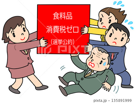 政治 - 食料品消費税ゼロ・選挙公約 政治 - 食料品消費税ゼロ・選挙公約 135891999