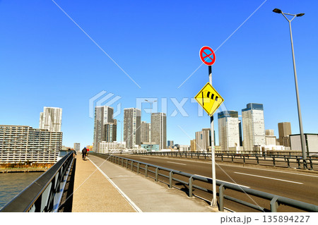 豊洲大橋より晴海方面を望む(東京都江東区、中央区)【2026.1】 135894227