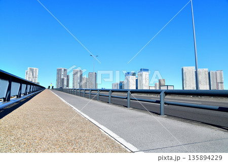 豊洲大橋より晴海方面を望む(東京都江東区、中央区)【2026.1】 135894229