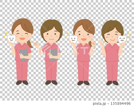 歯科衛生士 135894496