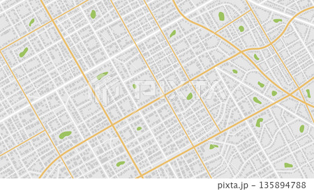 City street road. City streets and blocks, route distance data, path turns and destination tag or mark. Huge city top view. Vector illustration City street road. City streets and blocks, route distance data, path turns and destination tag or mark. Huge city top view. Vector illustration 135894788