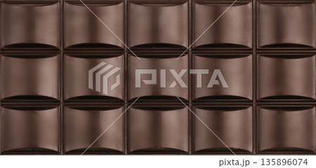 Chocolate bar geometric pattern backgroundの写真素材 [135896074] - PIXTA