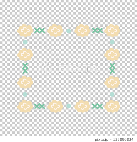 Spring dandelion square frame material flower Spring dandelion square frame material flower 135896834