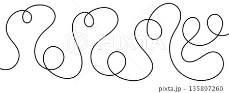 Simple curly element. Simple curly element. 135897260