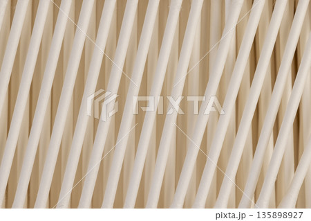 cotton swabs with natural cotton for hygiene and cosmetics, white paper natural sticks with natural white cotton for makeup correction , injury treatment 135898927