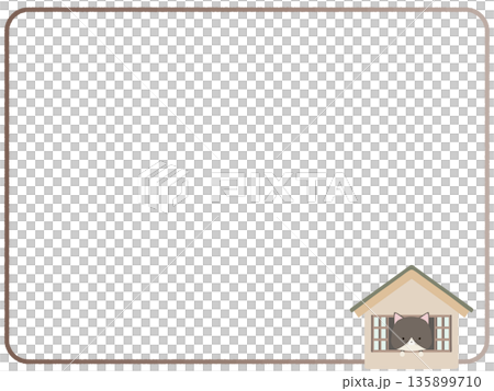 Frame of a brown cat at home Frame of a brown cat at home 135899710
