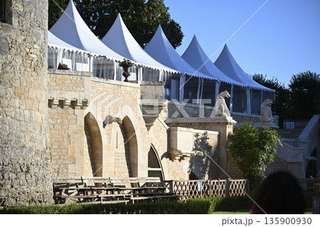 FRANCE, DORDOGNE, PERIGORD NOIR, CASTELNAUD-LA-CHAPELLE, CHATEAU DES MILANDES, FRANCE, DORDOGNE, PERIGORD NOIR, CASTELNAUD-LA-CHAPELLE, CHATEAU DES MILANDES, 135900930