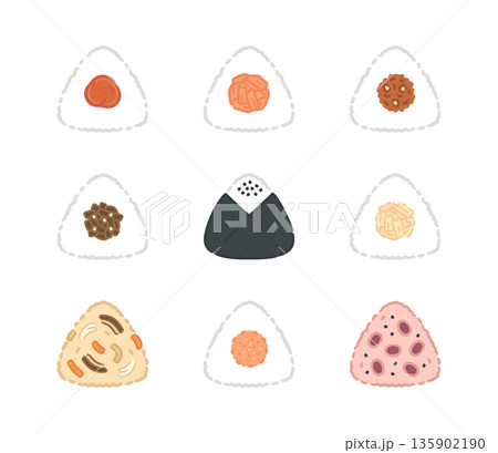 おにぎり各種具材 おにぎり各種具材 135902190