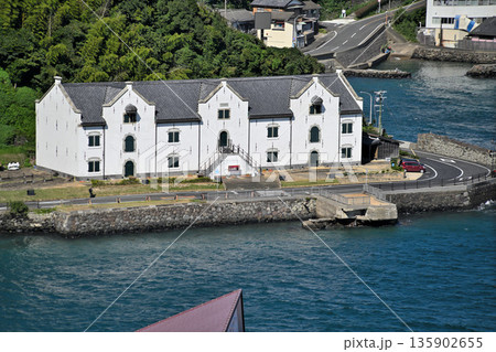 長崎県「平戸城」櫓と眺望 長崎県「平戸城」櫓と眺望 135902655