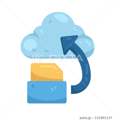 Illustration of Backup Illustration of Backup 135903137