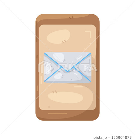 Illustration of Email Illustration of Email 135904875