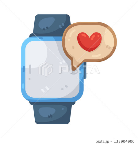 Illustration of health notification 135904900