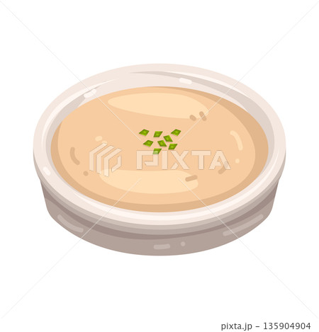 Illustration of seafood dipping sauce 135904904