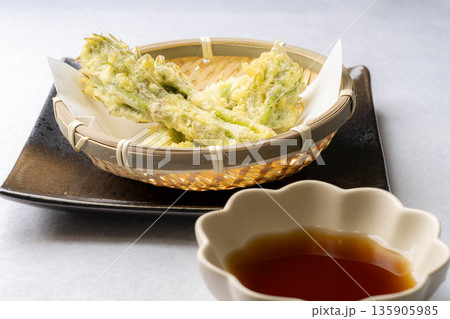 【春の味覚】タラの芽の天ぷら【長野県】 135905985