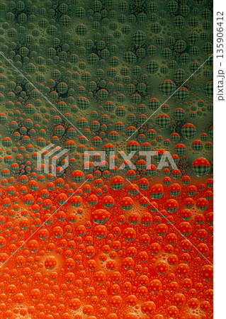 A background of a huge number of water droplets on glass A background of a huge number of water droplets on glass 135906412