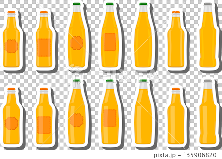 Big kit beer glass bottles with lid for brewery Big kit beer glass bottles with lid for brewery 135906820