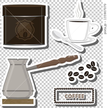 various sweet tasty natural coffee 135907070