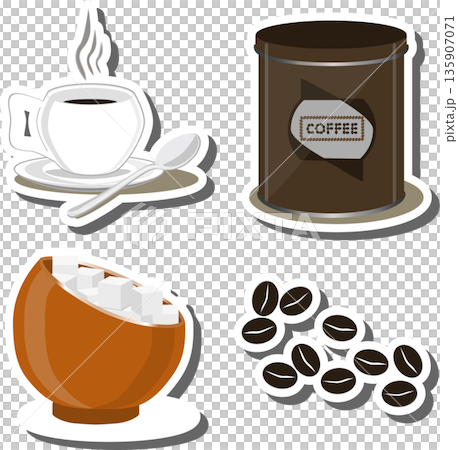 various sweet tasty natural coffee various sweet tasty natural coffee 135907071