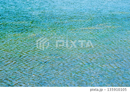 秋風が湖面に模様を作る09 秋風が湖面に模様を作る09 135910105
