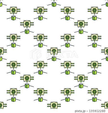 3D Printing vector creative colored seamless pattern 3D Printing vector creative colored seamless pattern 135912280