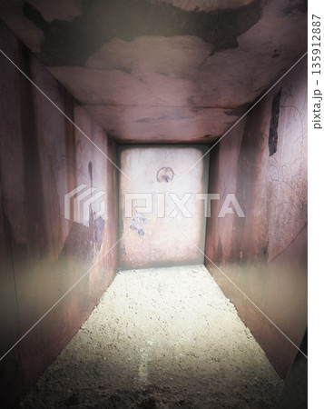 奈良県　キトラ古墳壁画　石室内部模型 135912887