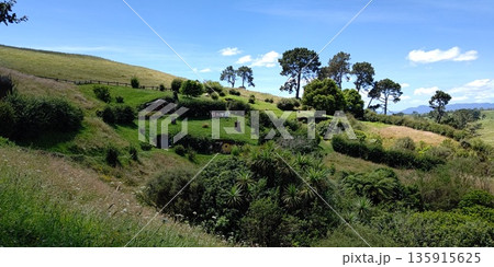 ホビット村の風景【ニュージーランド・マタマタ】 135915625